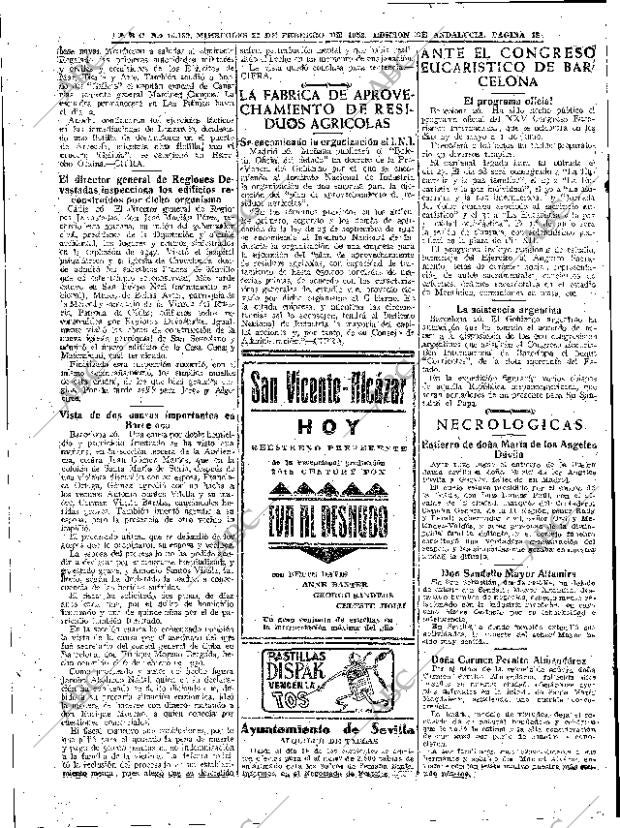 ABC SEVILLA 27-02-1952 página 12