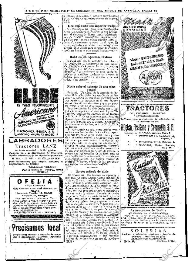 ABC SEVILLA 27-02-1952 página 14