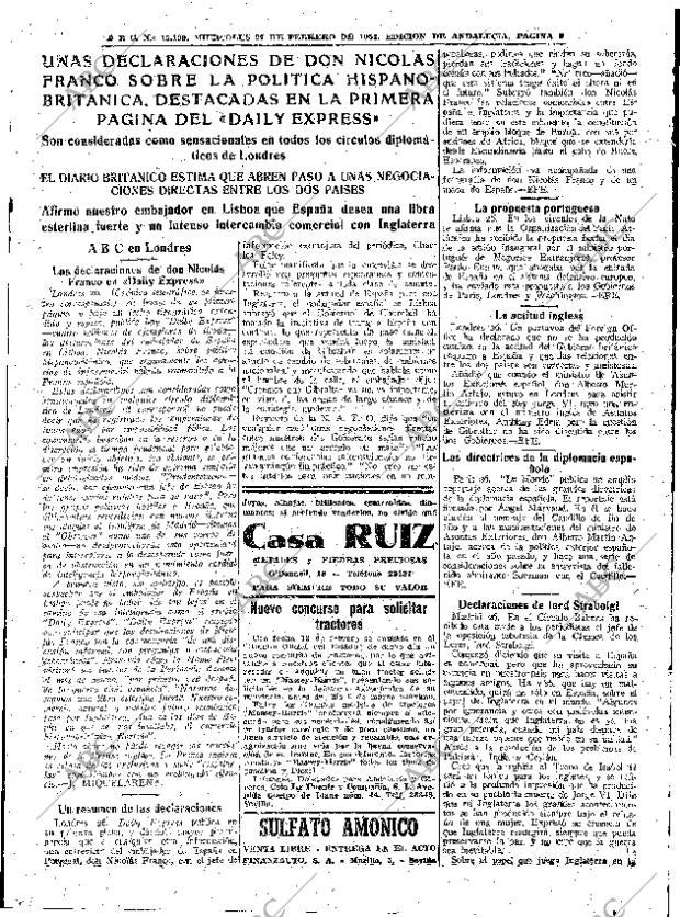 ABC SEVILLA 27-02-1952 página 9