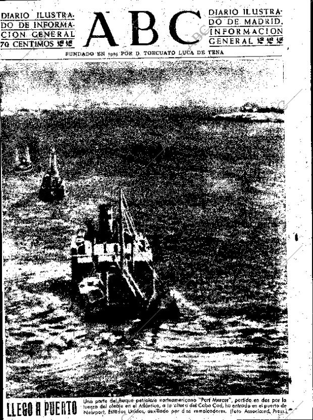 ABC SEVILLA 28-02-1952 página 1