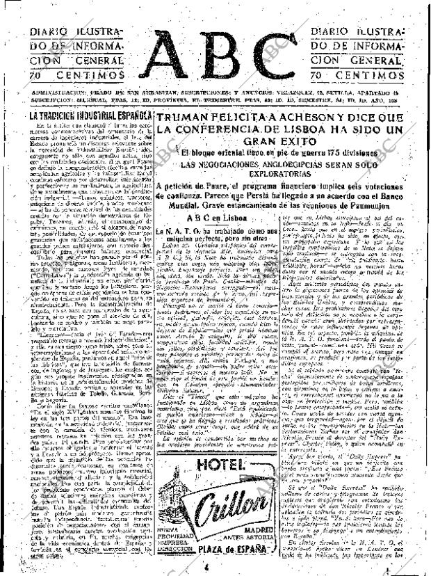 ABC SEVILLA 28-02-1952 página 7