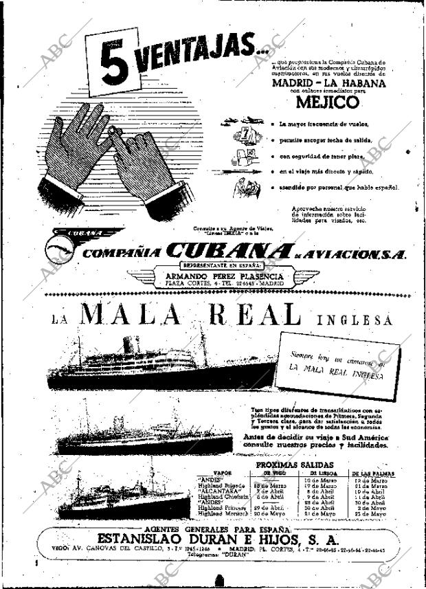 ABC MADRID 01-03-1952 página 4