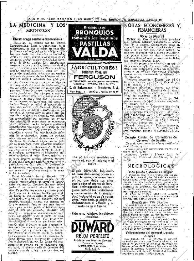 ABC SEVILLA 01-03-1952 página 16