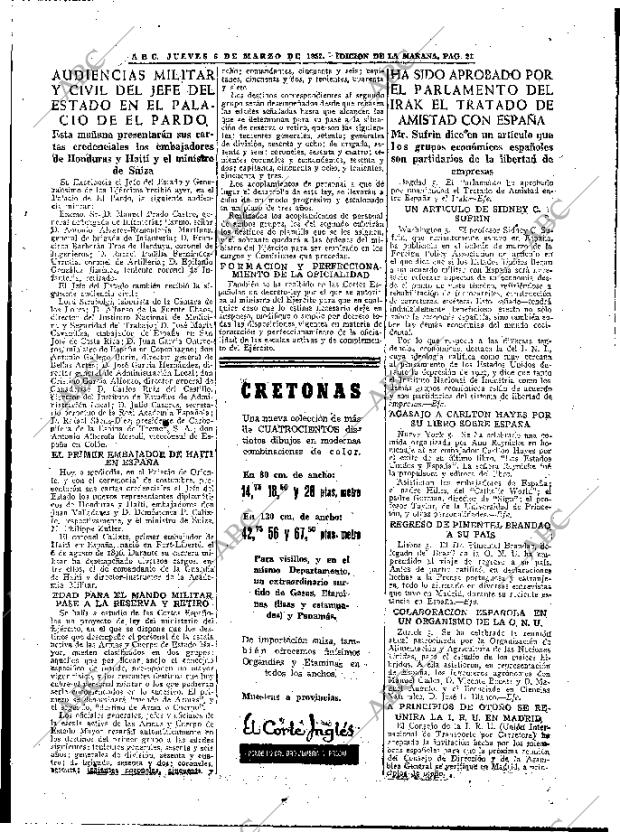 ABC MADRID 06-03-1952 página 21