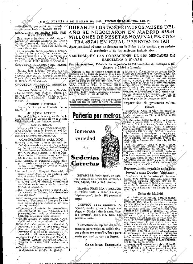 ABC MADRID 06-03-1952 página 27