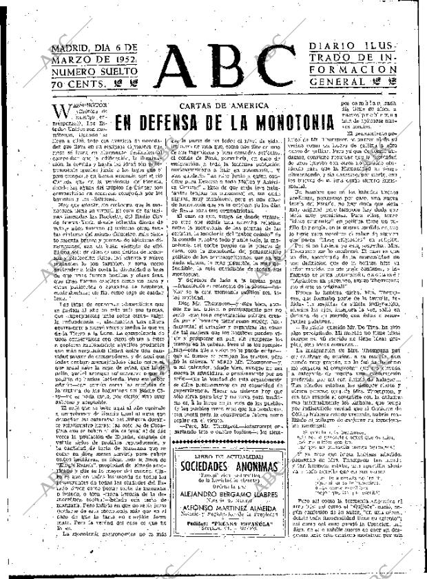 ABC MADRID 06-03-1952 página 3