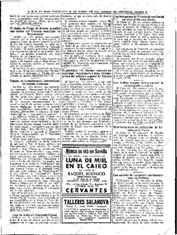 ABC SEVILLA 14-03-1952 página 8
