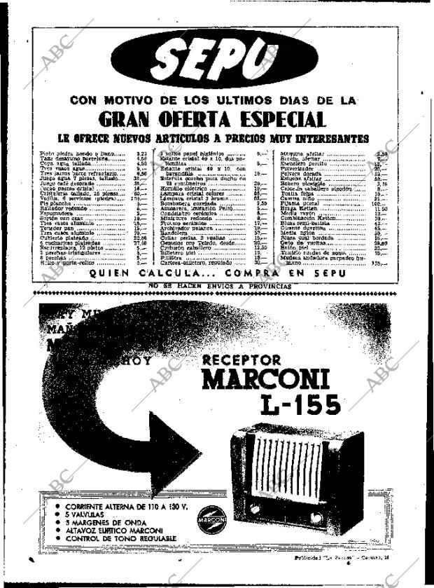 ABC MADRID 23-03-1952 página 14