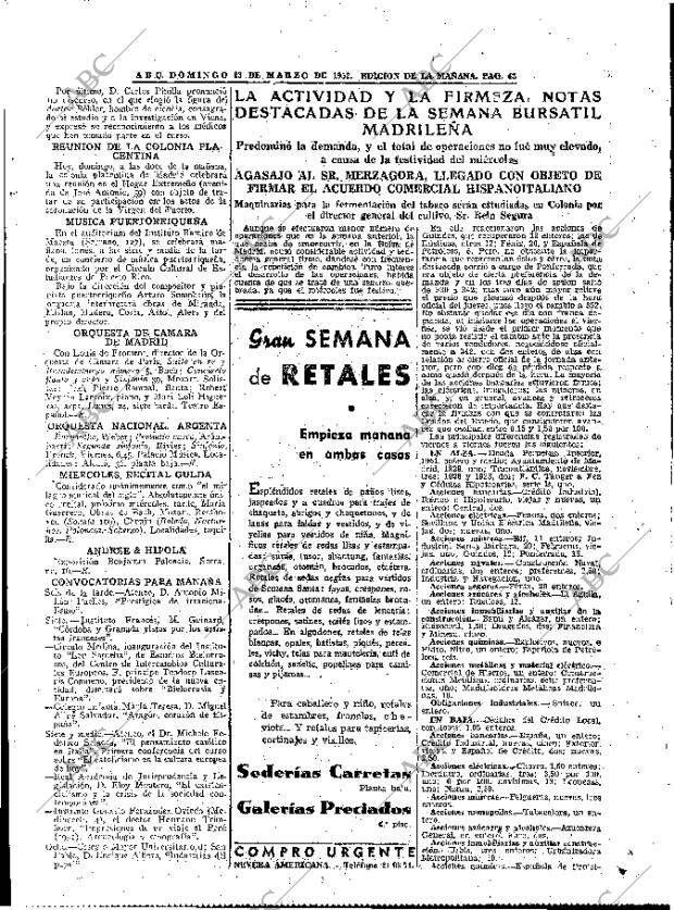 ABC MADRID 23-03-1952 página 43