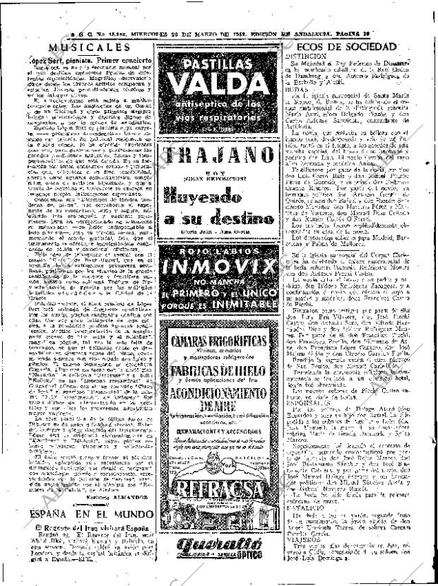 ABC SEVILLA 26-03-1952 página 10