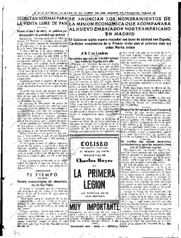 ABC SEVILLA 27-03-1952 página 11