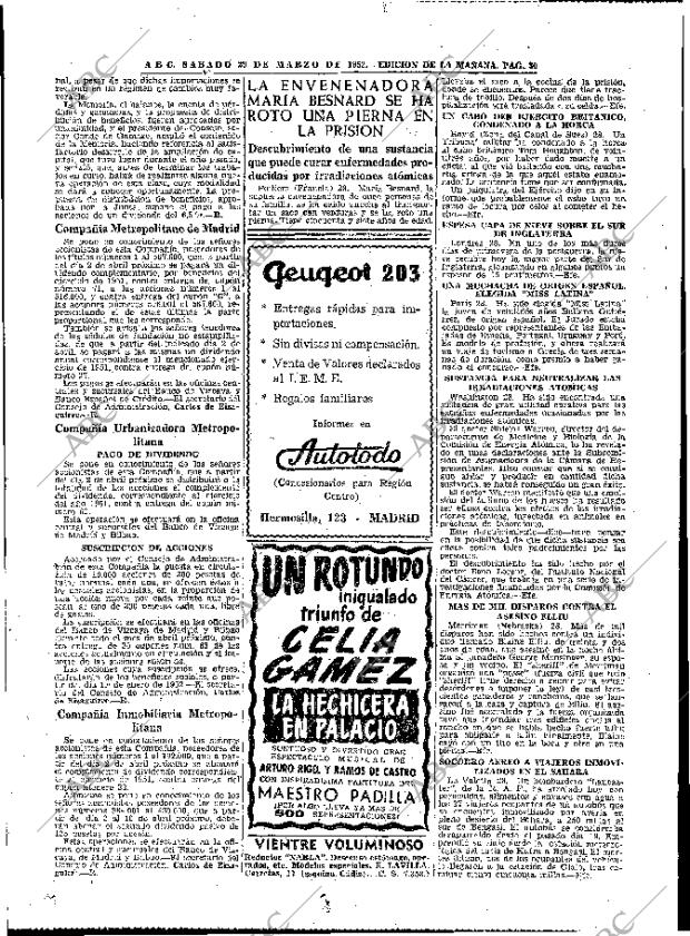 ABC MADRID 29-03-1952 página 30