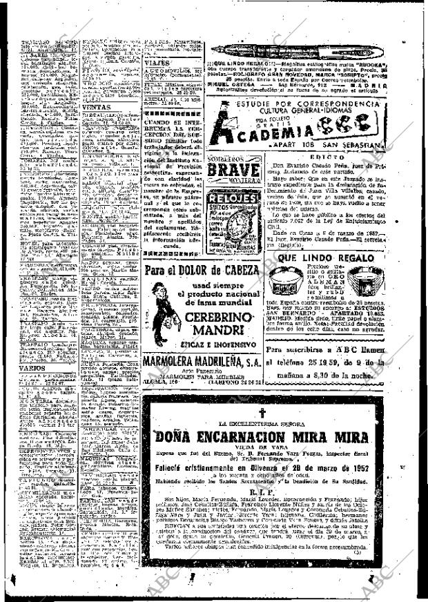 ABC MADRID 29-03-1952 página 38