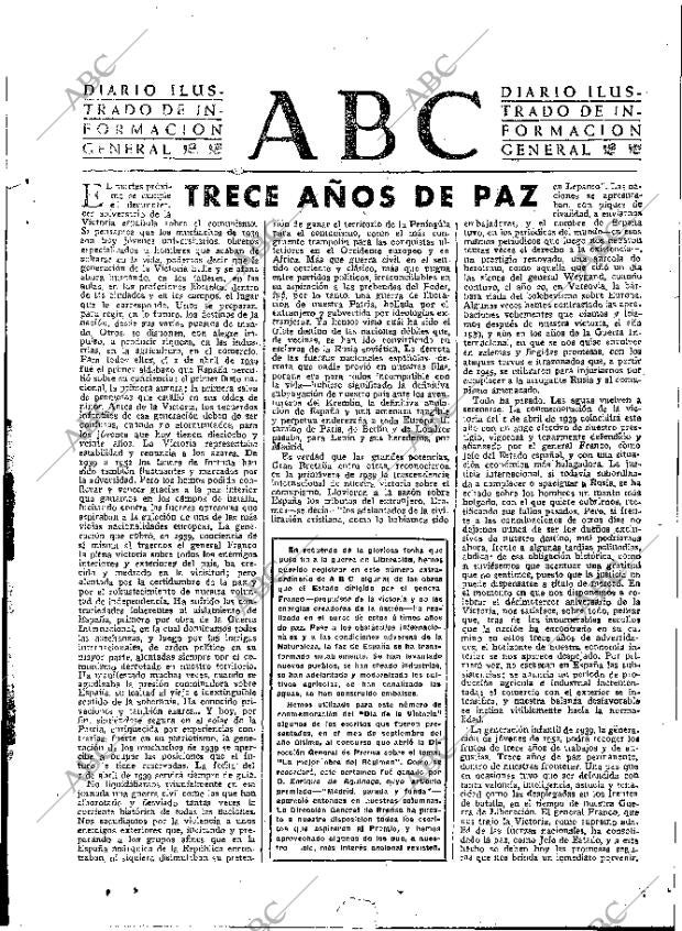 ABC MADRID 30-03-1952 página 3