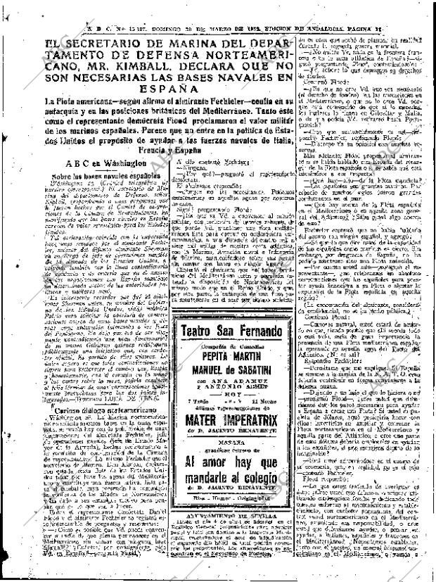 ABC SEVILLA 30-03-1952 página 11