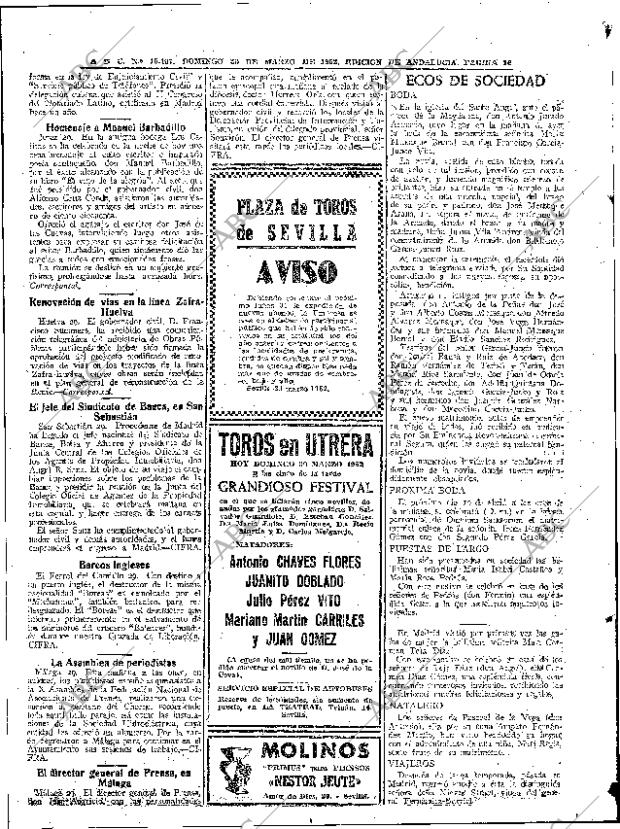 ABC SEVILLA 30-03-1952 página 14