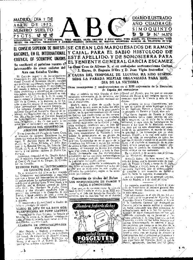 ABC MADRID 01-04-1952 página 15