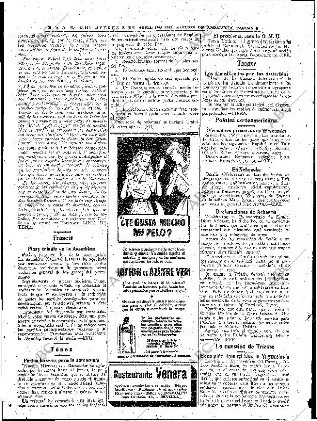 ABC SEVILLA 03-04-1952 página 8