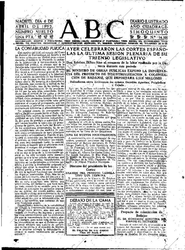 ABC MADRID 06-04-1952 página 29