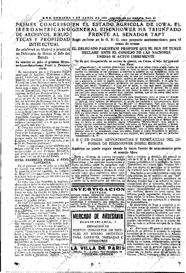 ABC MADRID 06-04-1952 página 33