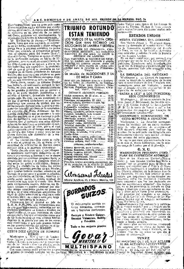 ABC MADRID 06-04-1952 página 34