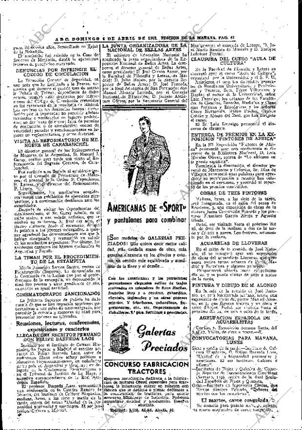 ABC MADRID 06-04-1952 página 40