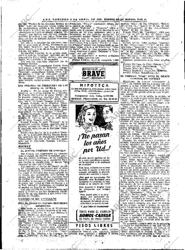 ABC MADRID 06-04-1952 página 44