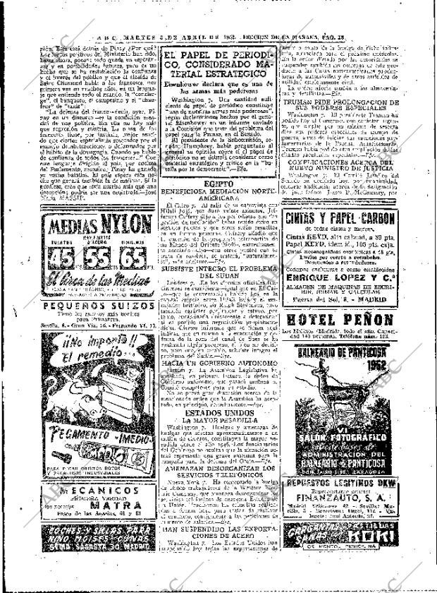ABC MADRID 08-04-1952 página 18