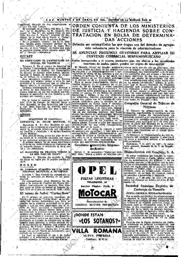ABC MADRID 08-04-1952 página 31