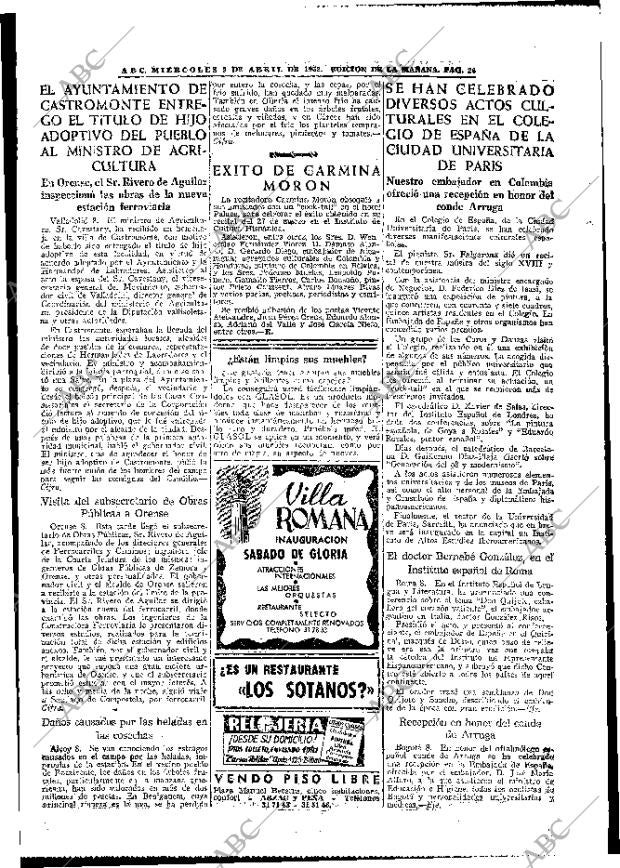 ABC MADRID 09-04-1952 página 26