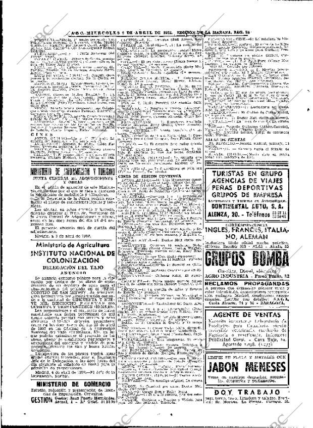 ABC MADRID 09-04-1952 página 34