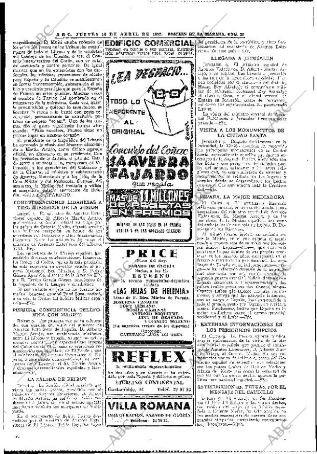 ABC MADRID 10-04-1952 página 20