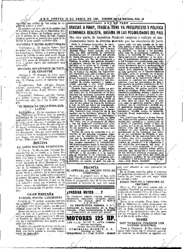 ABC MADRID 10-04-1952 página 23