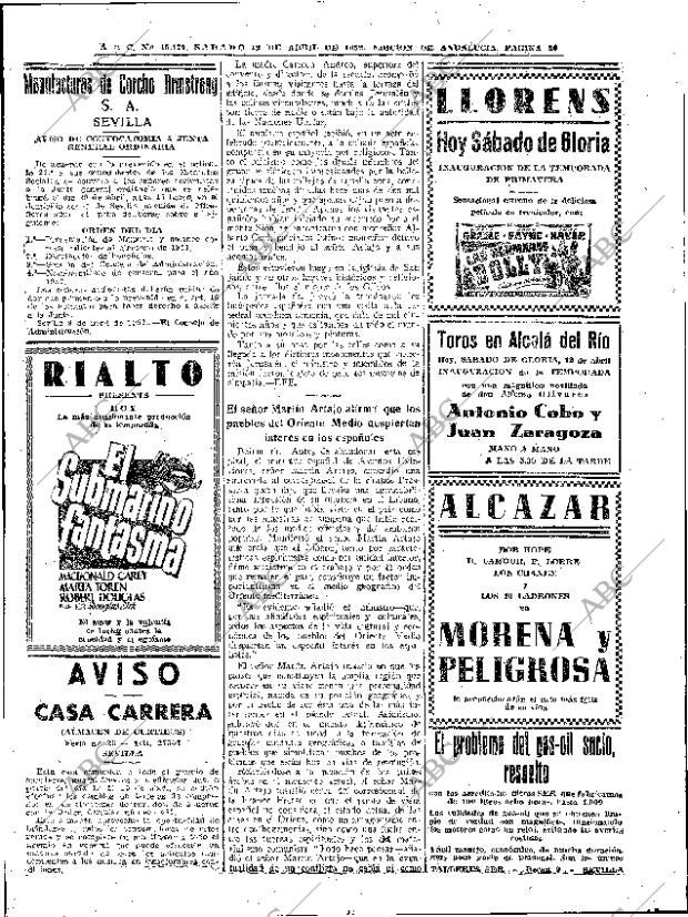 ABC SEVILLA 12-04-1952 página 18