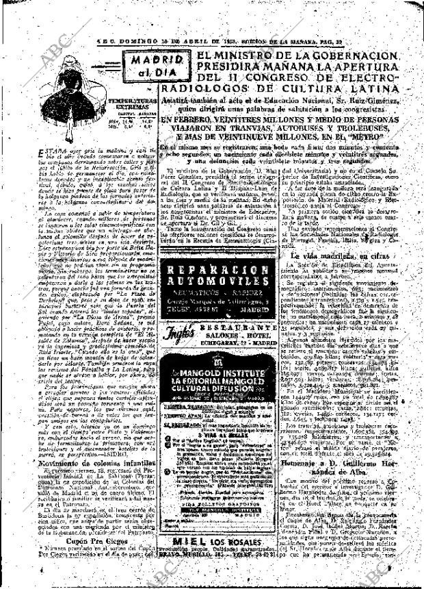 ABC MADRID 13-04-1952 página 39