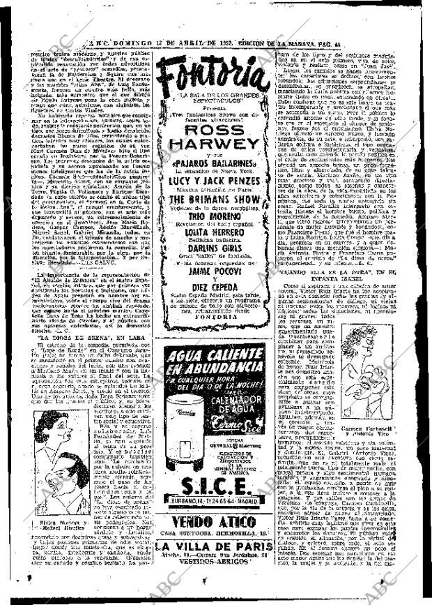 ABC MADRID 13-04-1952 página 44