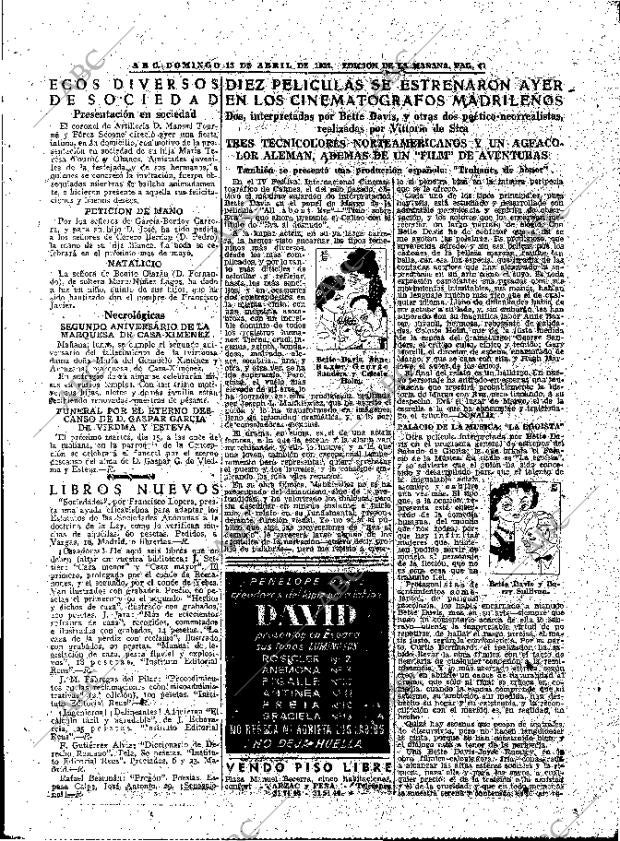 ABC MADRID 13-04-1952 página 47