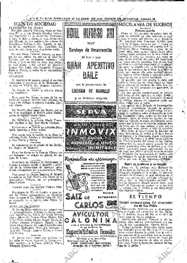 ABC SEVILLA 13-04-1952 página 22