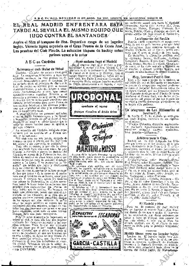 ABC SEVILLA 13-04-1952 página 25