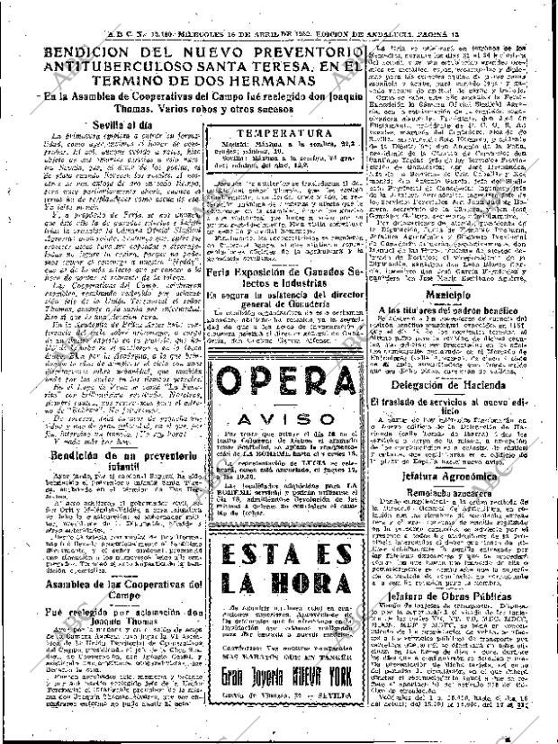 ABC SEVILLA 16-04-1952 página 15