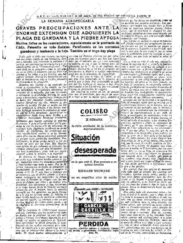 ABC SEVILLA 19-04-1952 página 13