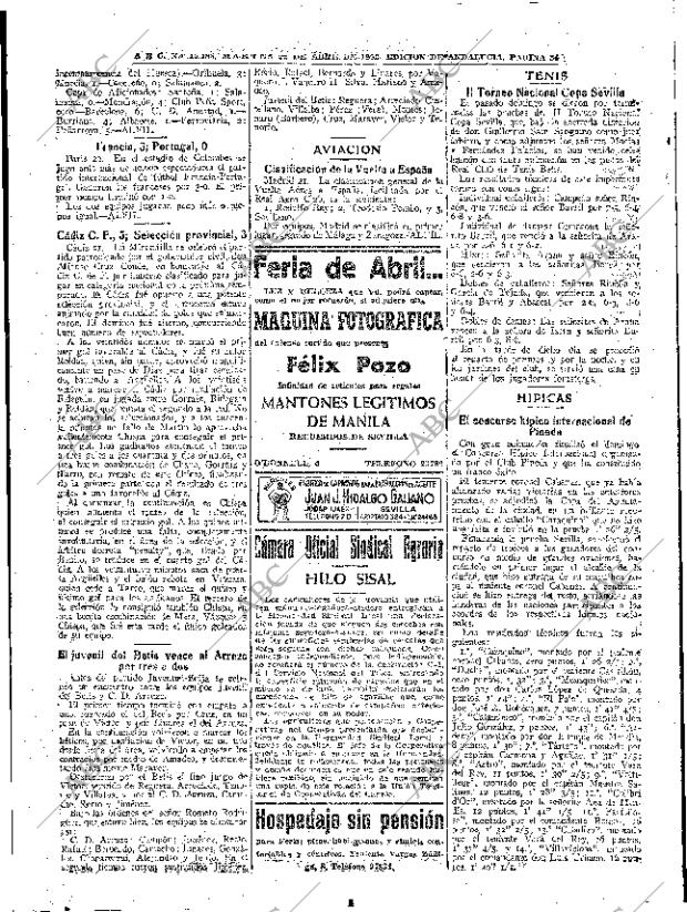 ABC SEVILLA 22-04-1952 página 34