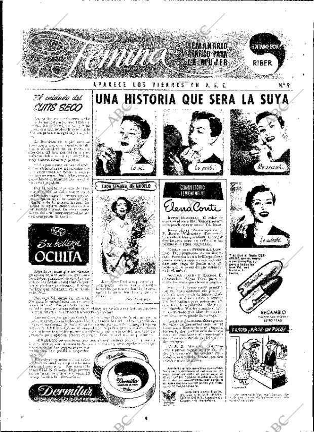 ABC MADRID 25-04-1952 página 2