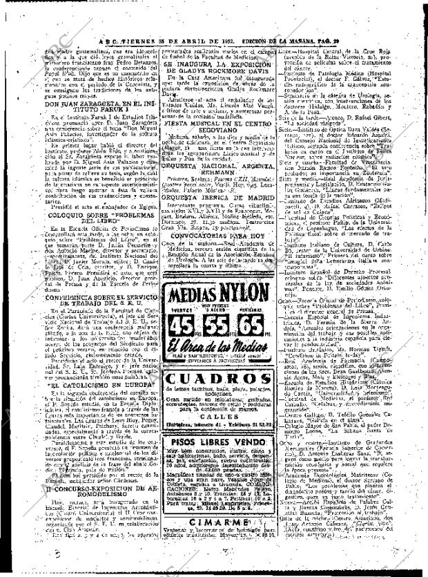 ABC MADRID 25-04-1952 página 29