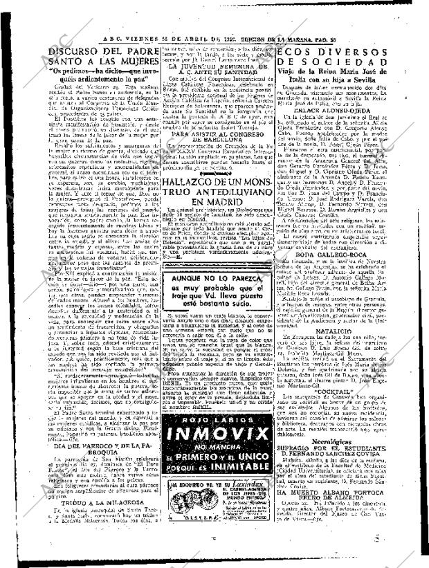 ABC MADRID 25-04-1952 página 30