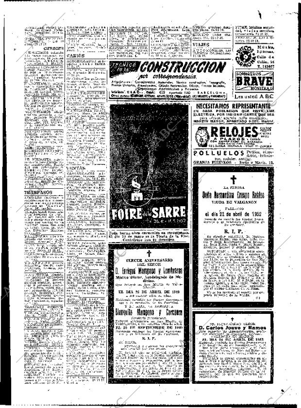 ABC MADRID 25-04-1952 página 39