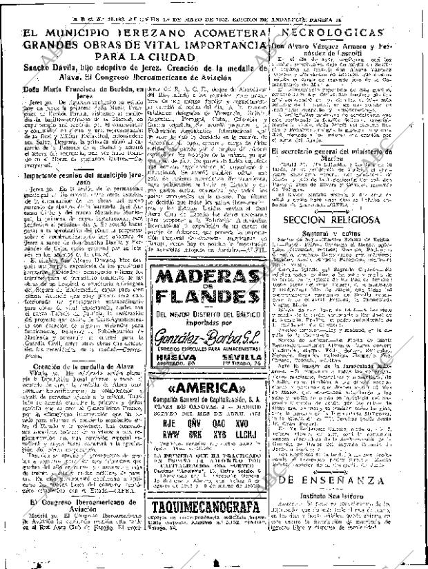 ABC SEVILLA 01-05-1952 página 16
