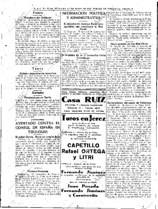 ABC SEVILLA 01-05-1952 página 9