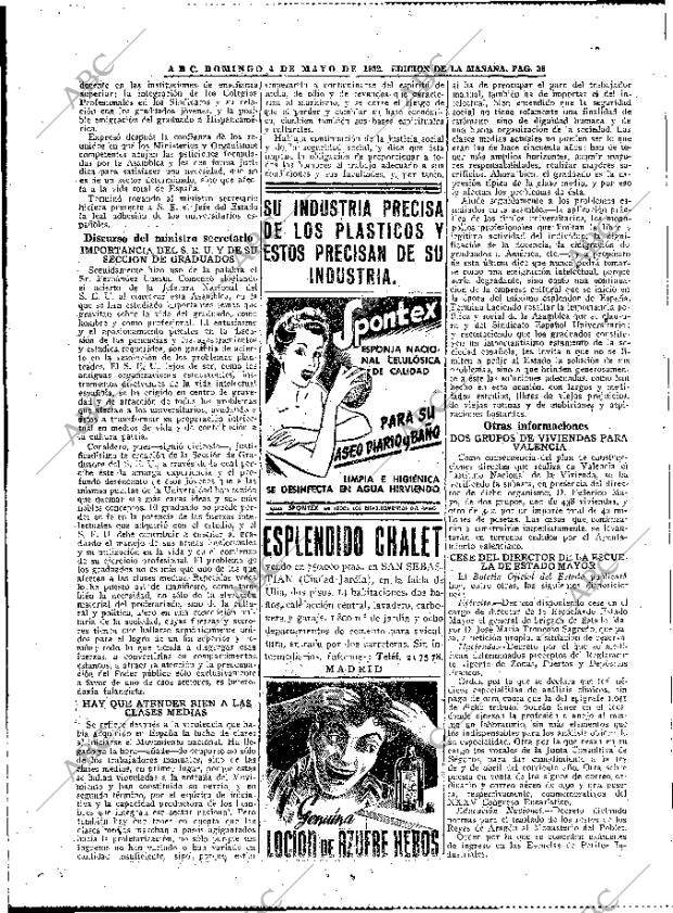 ABC MADRID 04-05-1952 página 38