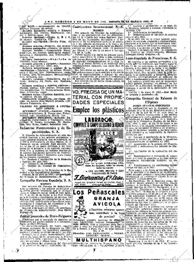 ABC MADRID 04-05-1952 página 46